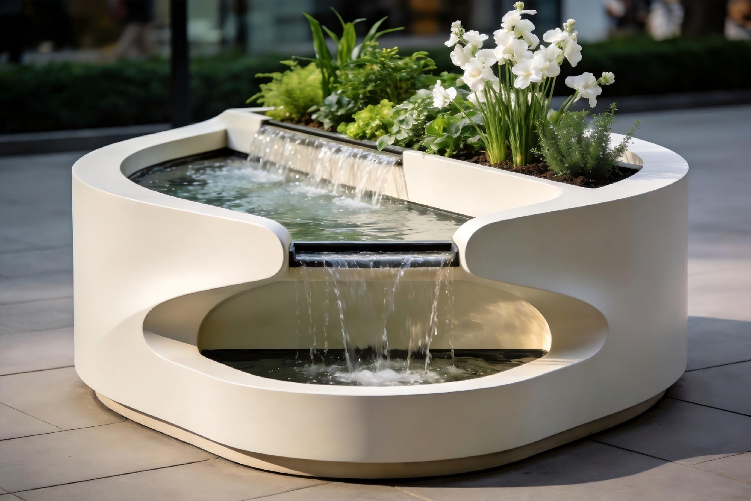 Serenity Basin | Luxury Zen Waterfall Planter