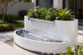 Sculptural Water Feature in Aviation-grade Steel