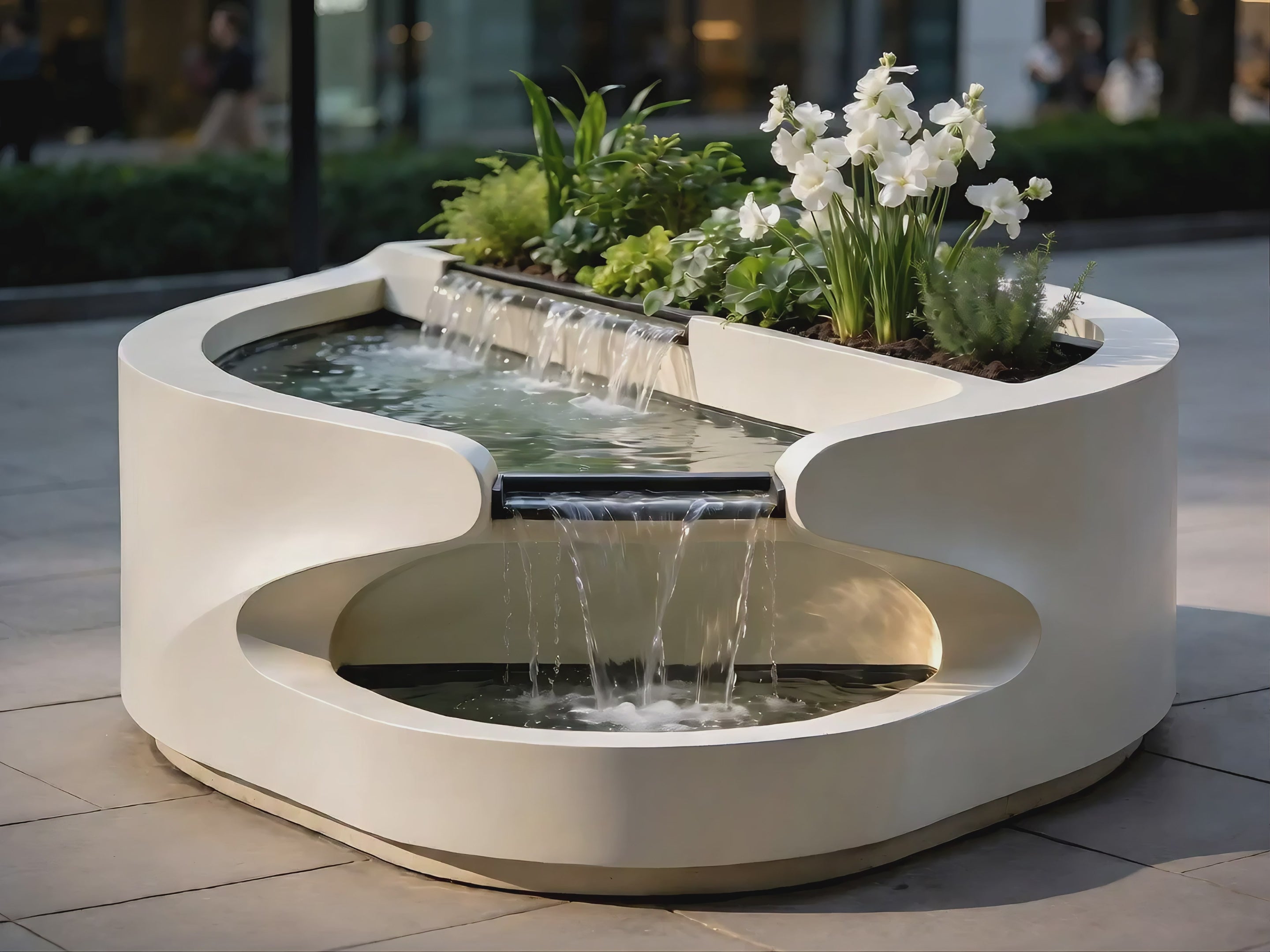 Serenity Basin | Luxury Zen Waterfall Planter
